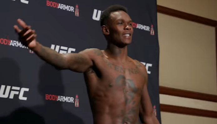 Israel Adesanya, UFC 259