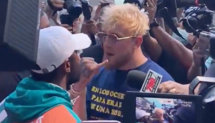 Jake Paul, Floyd Mayweather