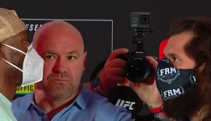 Kamaru Usman, Jorge Masvidal, Dana White, UFC 251