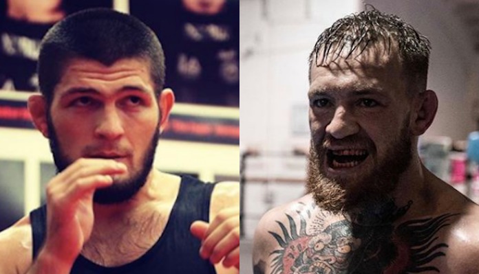 Nurmagomedov sobre enfrentar McGregor: 'Vou mudar o rosto dele