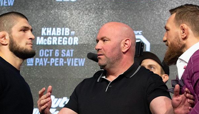 Khabib Nurmagomedov, Dana White, Conor McGregor, UFC 229