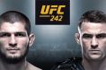 Khabib Nurmagomedov, Dustin Poirier, UFC 242