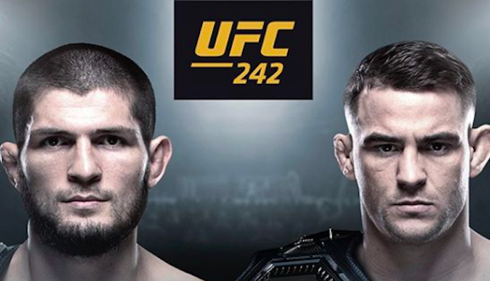 Khabib Nurmagomedov, Dustin Poirier, UFC 242