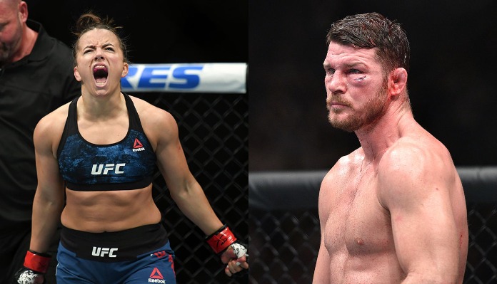 Maycee Barber, Michael Bisping