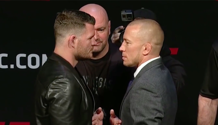 Michael Bisping, Georges St-Pierre