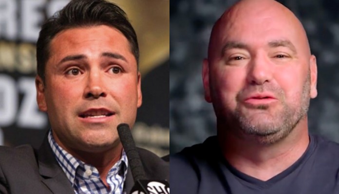 Oscar De La Hoya, Dana White, Canelo Alvarez