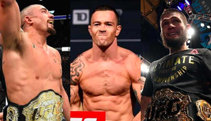 Robert Whittaker, Colby Covington, Khabib Nurmagomedov