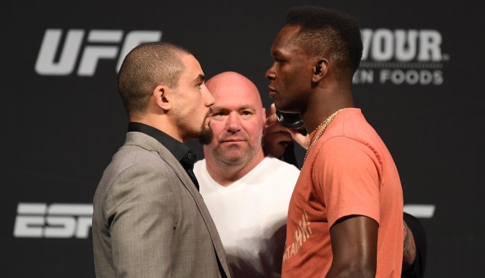 Robert Whittaker Israel Adesanya, UFC 243