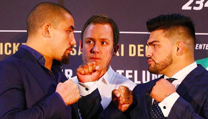 Robert Whittaker, Kelvin Gastelum