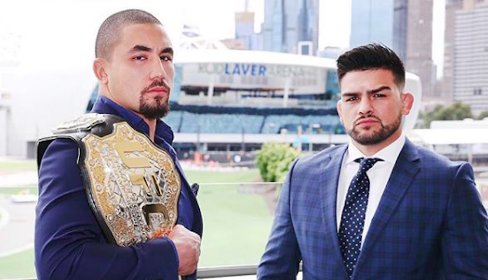 Robert Whittaker, Kelvin Gastelum