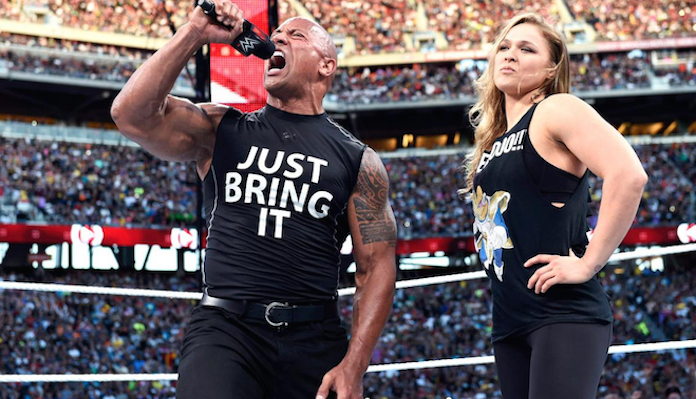 Ronda Rousey, The rock