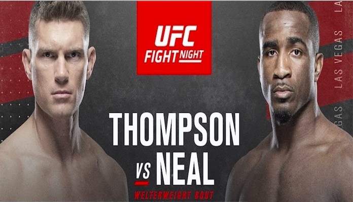 Stat tiggeri overskæg UFC Vegas 17: 'Thompson vs. Neal' Live Results and Highlights | BJPenn.com