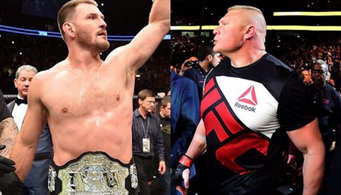 Stipe Miocic, Brock Lesnar