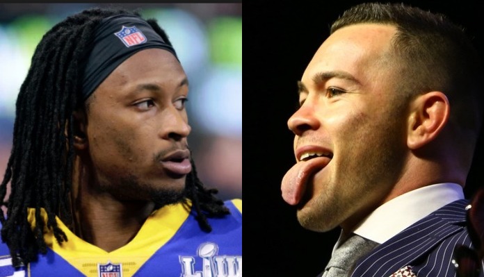 Todd Gurley, Colby Covington, NFL, LA Rams, Los Angeles Rams