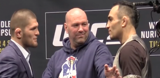 Tony Ferguson Khabib Nurmagomedov Dana White