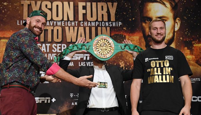 Tyson Fury, Otto Wallin