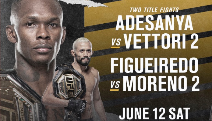 Ufc 263 Adesanya Vs Vettori 2 Fight Card And Start Times Bjpenn Com