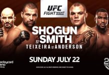 Shogun Rua vs. Smith Anthony Smith, UFC Hamburg