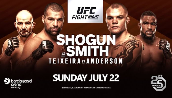 Shogun Rua vs. Smith Anthony Smith, UFC Hamburg