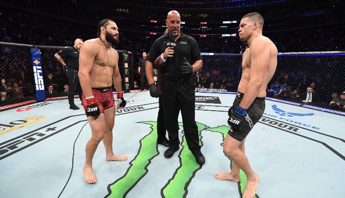 Chael Sonnen explains why the UFC will likely avoid a second fight between Jorge Masvidal and Nate Diaz