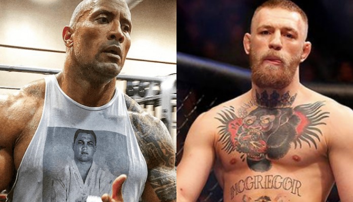 Dwayne Johnson, The Rock, Conor McGregor